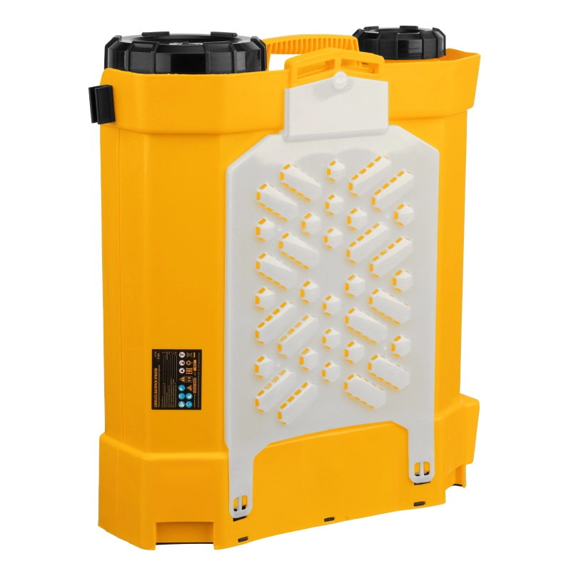 Опрыскиватель ранцевый аккумуляторный D-12LA, 12 л, 12 В, 8 Ач Denzel (64788)