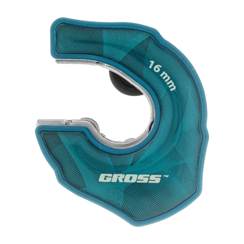 Труборез ладонный "Piranha", 16 мм, 1/2, автоматическая регулировка зажима трубы, трещотка с храповым механизмом, отверстие 1/4 Gross (78705)