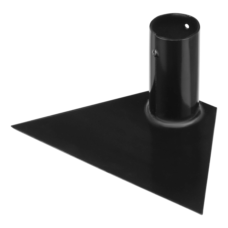 Мотыга стальная, 190 х 120 мм, прямая, без черенка, Сибртех (62361)