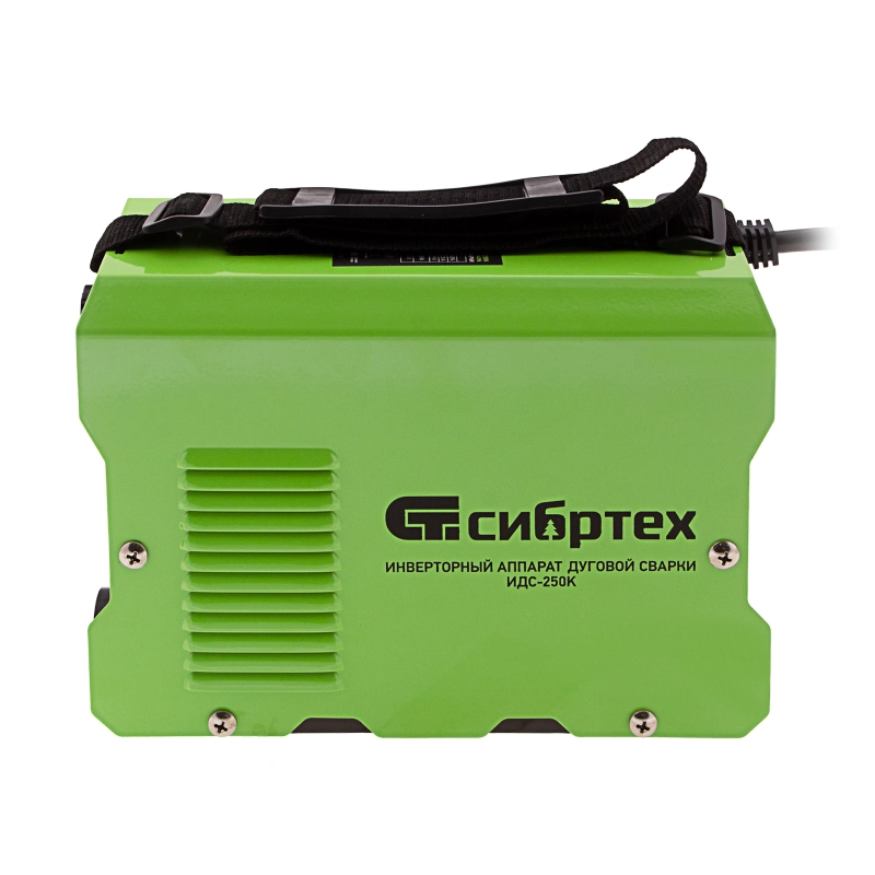 Инверторный аппарат дуговой сварки ИДС-250K, 250 А, ПВ 80%, диаметр электрода 1,6-5 мм Сибртех (94396)