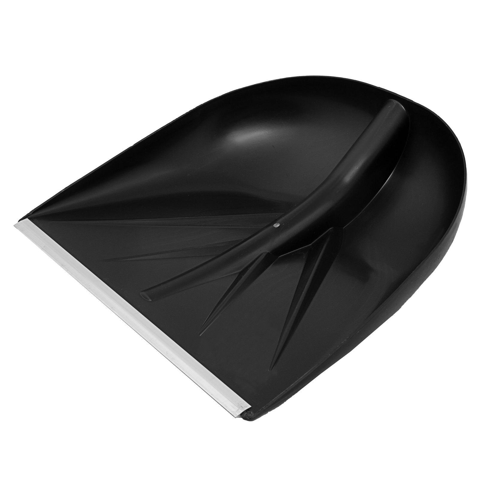 Лопата для уборки снега пластиковая, 385 х 410 мм, без черенка, Сибртех (61486)