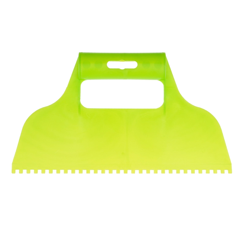 Шпатель для клея, пластмассовый, зубчатый 4 х 4 мм Сибртех (86014)