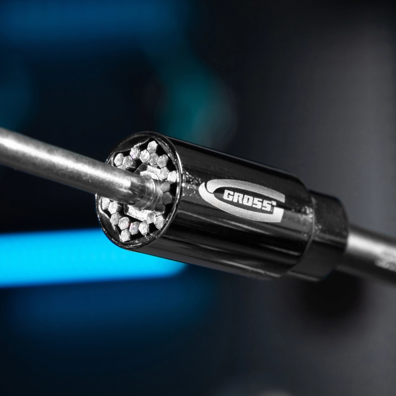 Головка торцевая многоразмерная, CrV, 6-21 мм, под квадрат 3/8, CrV, хромированная Gross (13191)