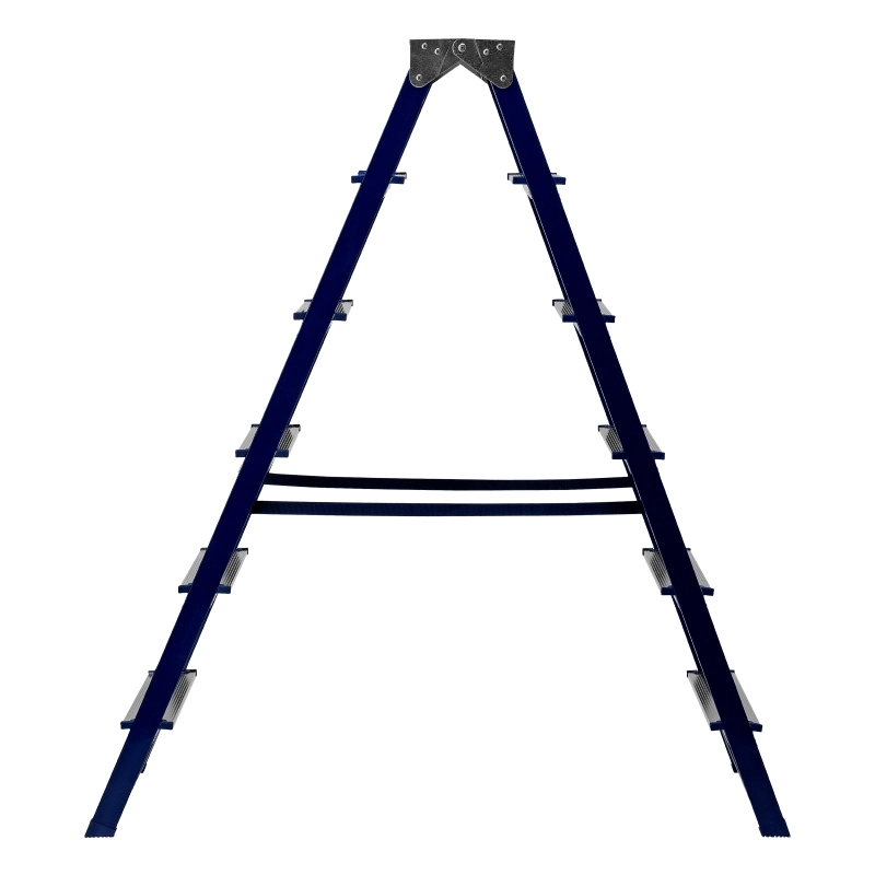 Стремянка двусторонняя 6 ступеней, стальная, Сибртех (97936)