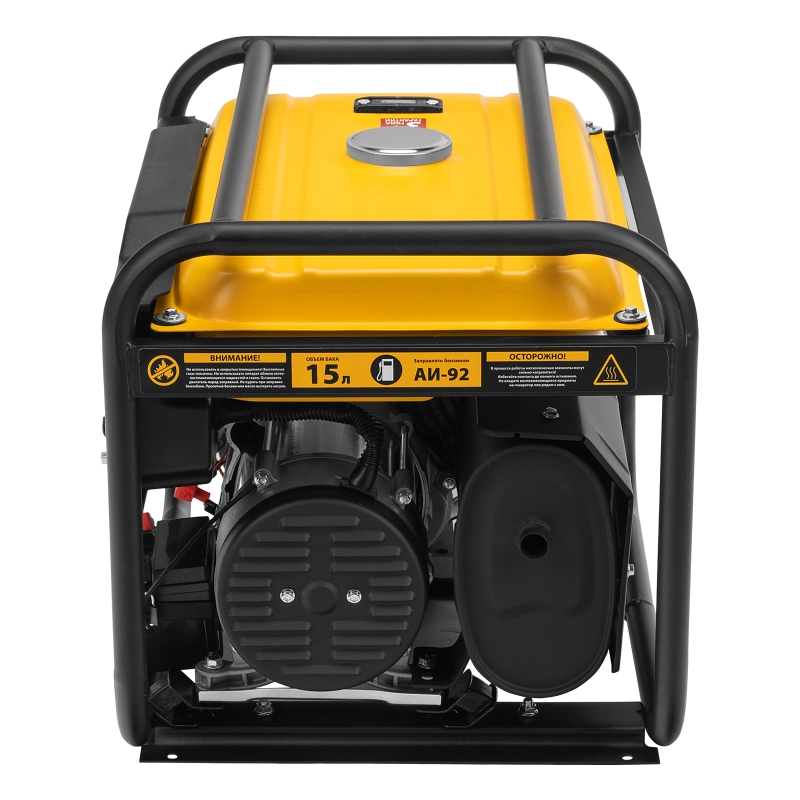 Генератор бензиновый PS-33E, 3.3 кВт, 230В, 15 л, электростартер Denzel (94537)