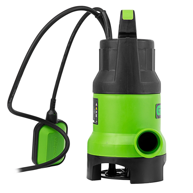 Дренажный насос для грязной воды СДН800-35, 800 Вт, напор 9 м, 13500 л/ч Сибртех (97265)