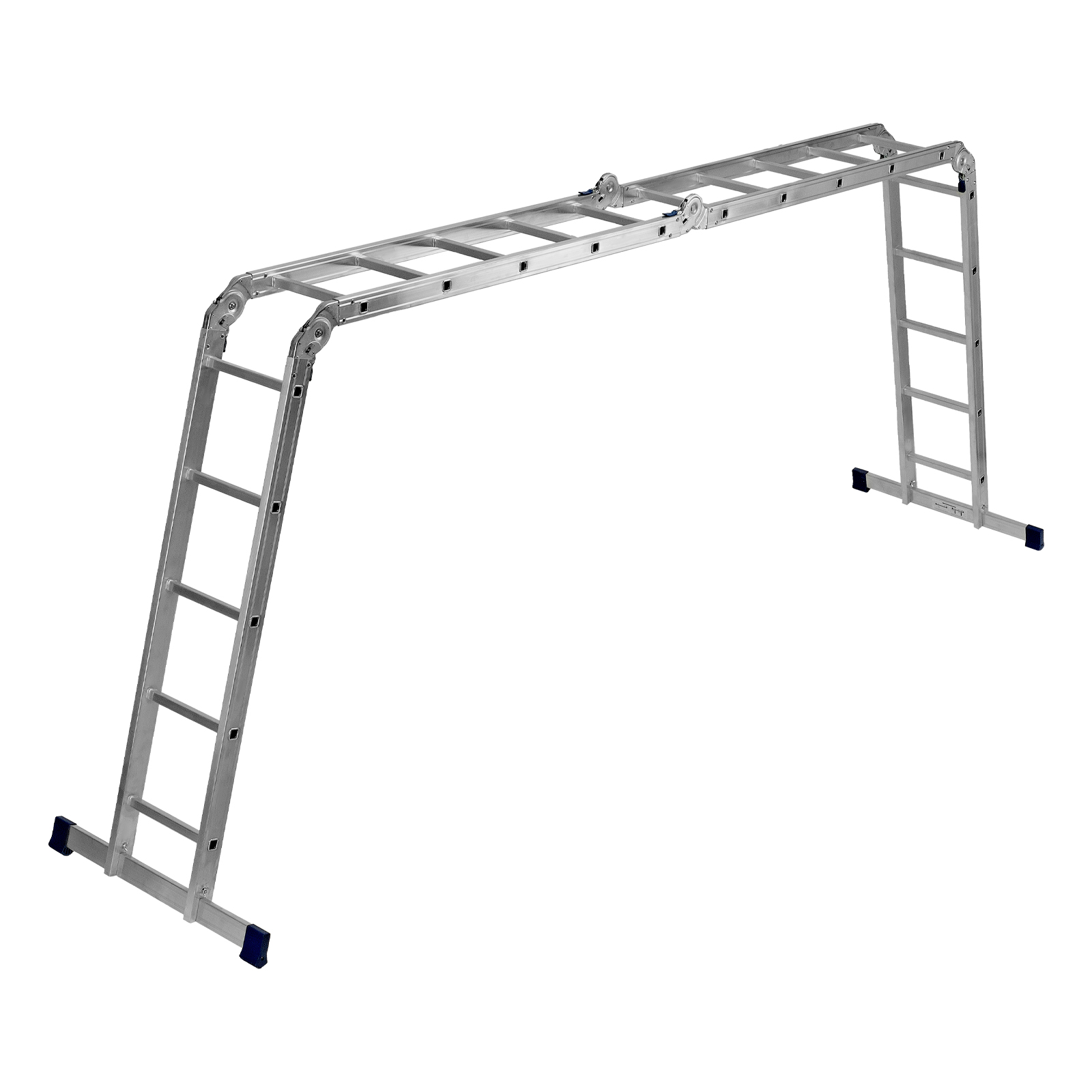 Лестница шарнирная алюминиевая, 4 х 5 ступеней, Сибртех (97883)