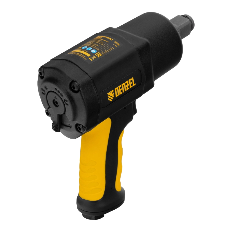 Ударный пневмогайковерт IW1700, 3/4", 8500 об/мин, 1700 Нм Denzel (57488)