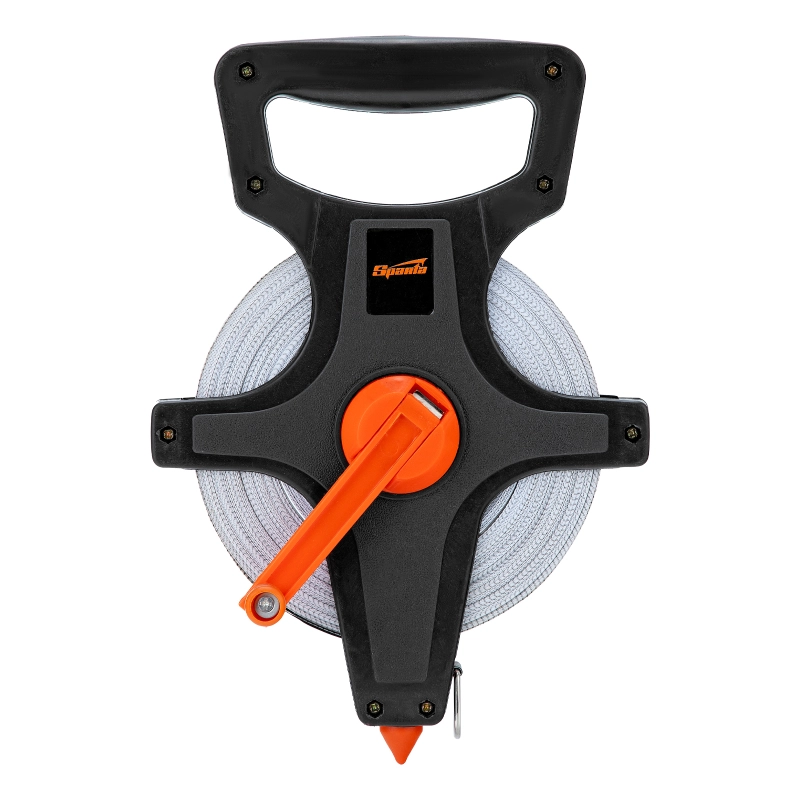 Рулетка геодезическая, 50 м х 12,5 мм, лента ПВХ, открытый корпус Sparta (314405)