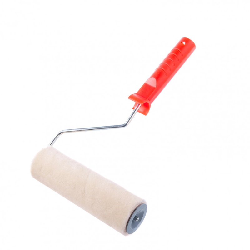 Валик "Велюр" Pro, 180 мм, ворс 4 мм, D 48 мм, D ручки 6 мм, шерсть 50%, полиакрил 50% MTX (81325)