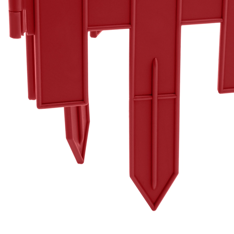 Забор декоративный "Винтаж", 28 х 300 см, терракот, Palisad (65015)