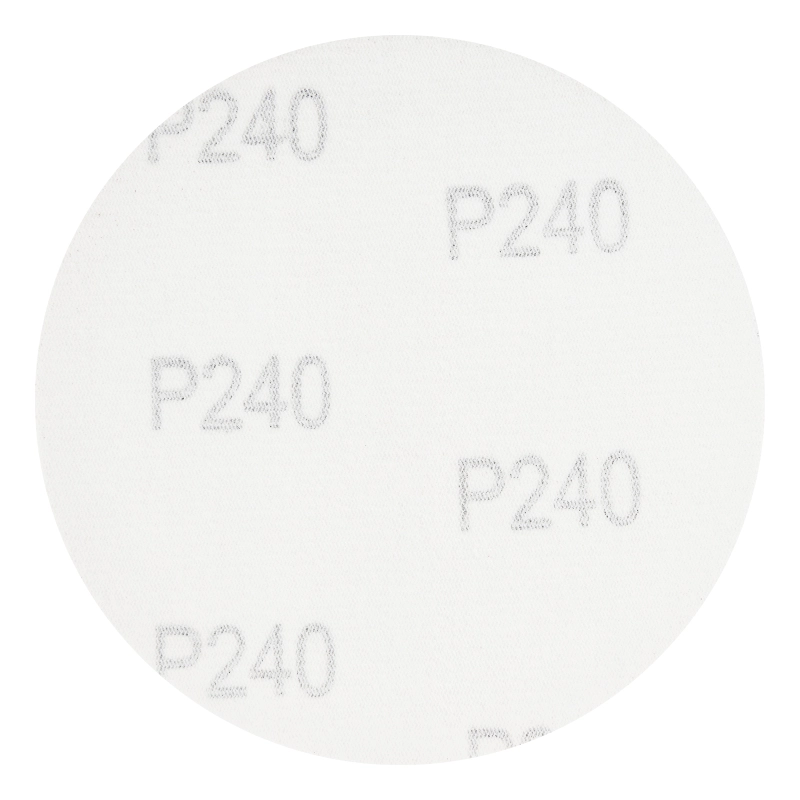 Круг абразивный на ворсовой подложке под "липучку", P 240, 125 мм, 10 шт Matrix (73871)