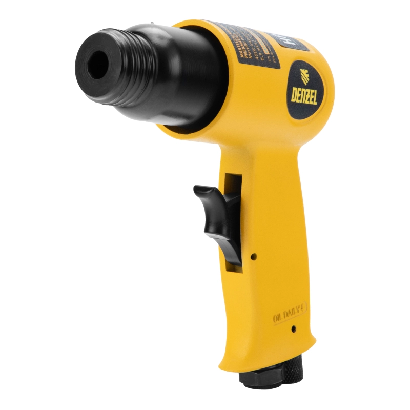 Пневматический молоток НР4500 + набор насадок, 113 л/мин, 4500 уд/мин Denzel (57468)