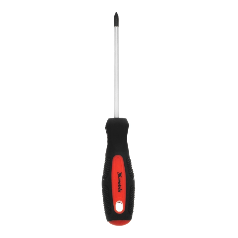 Отвертка Anti-Slip, PH1 х 100 мм, CrV, двухкомпонентная рукоятка Matrix (12244)