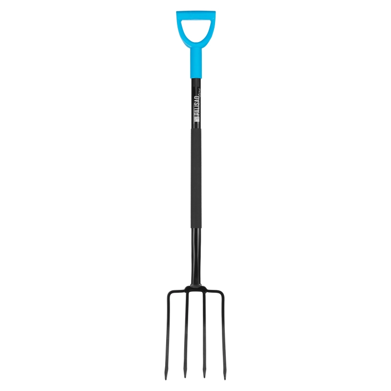 Вилы 4-х рогие, садово-огородные, 180х280х1200 мм, цельнометаллические, кованые, LUXE Palisad (61374)