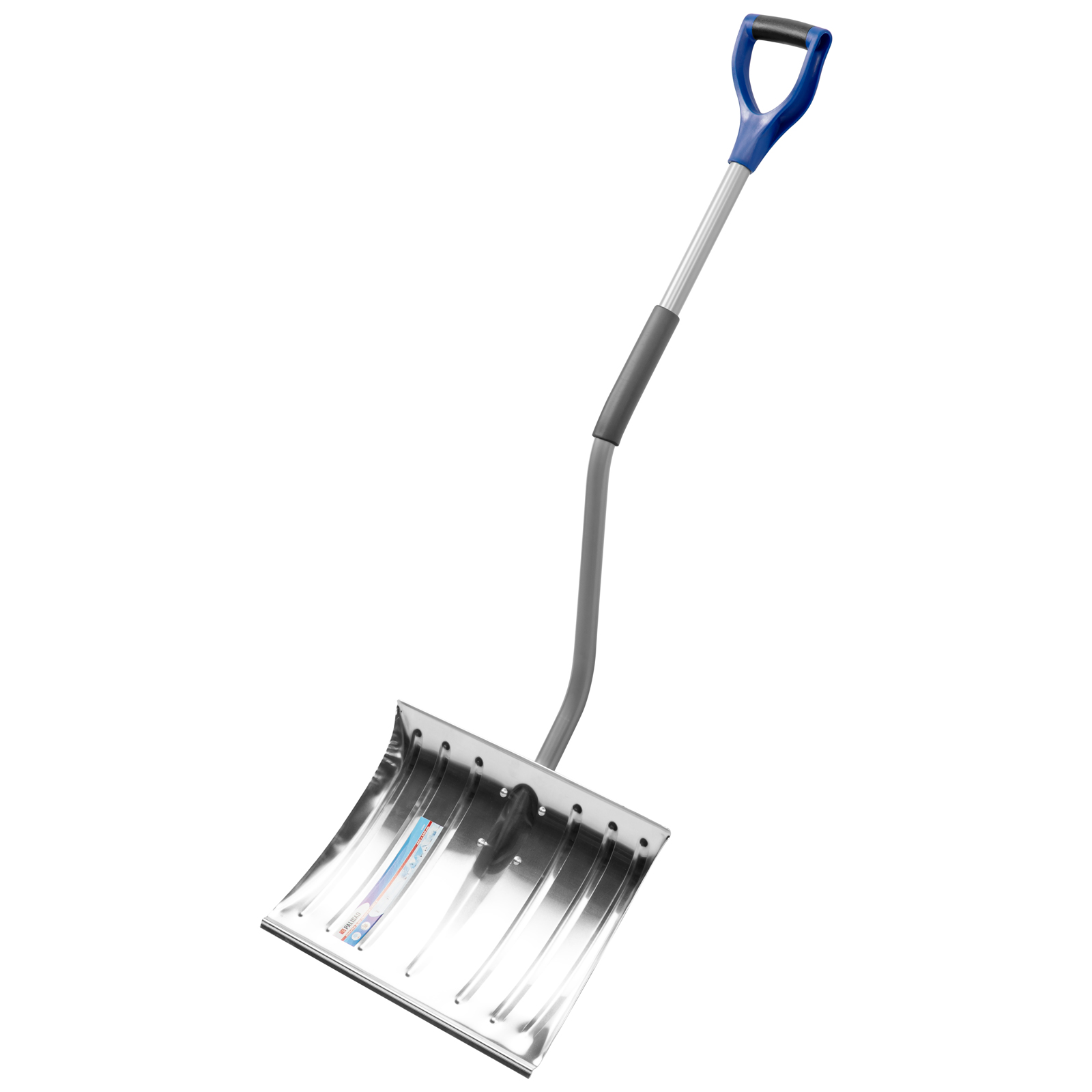 Лопата для уборки снега алюминиевая, 465 х 340 х 1300 мм, стальной черенок, Palisad (61573)