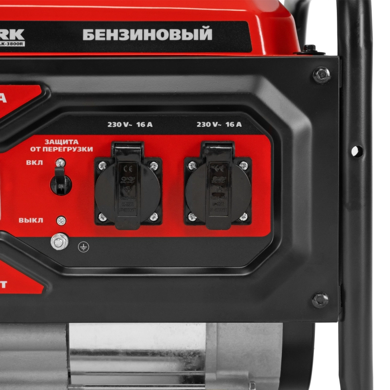 Генератор бензиновый LK-3800R, 3,8 кВт, 230В, ручной стартер Kronwerk (94522)