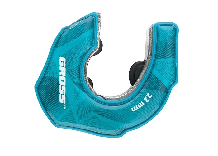 Труборез ладонный"Piranha", 22 мм, 3/4, автоматическая регулировка зажима трубы, трещотка с храповым механизмом, отверстие 1/4 Gross (78706)