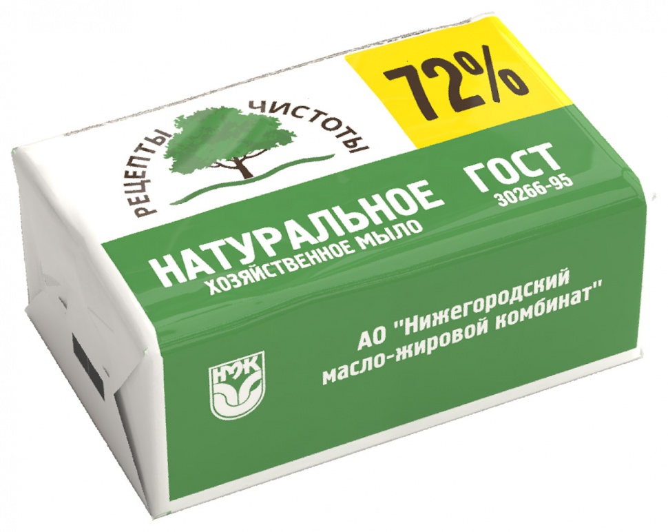 Мыло хозяйственное, 72%, 200 гр, НМЖК (92185)