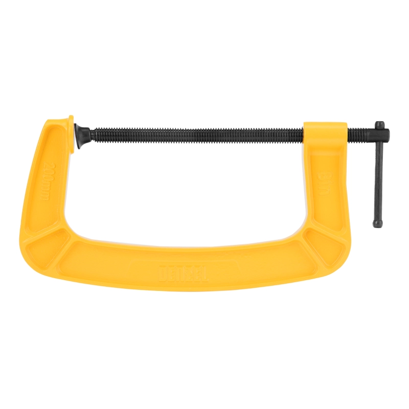 Струбцина G-образная, усиленная, 200 мм Denzel (20646)