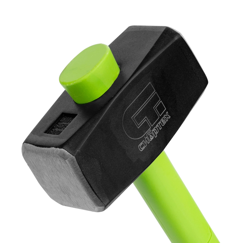 Кувалда, 6000 г, фибергласовая обрезиненная рукоятка// Сибртех (10897)