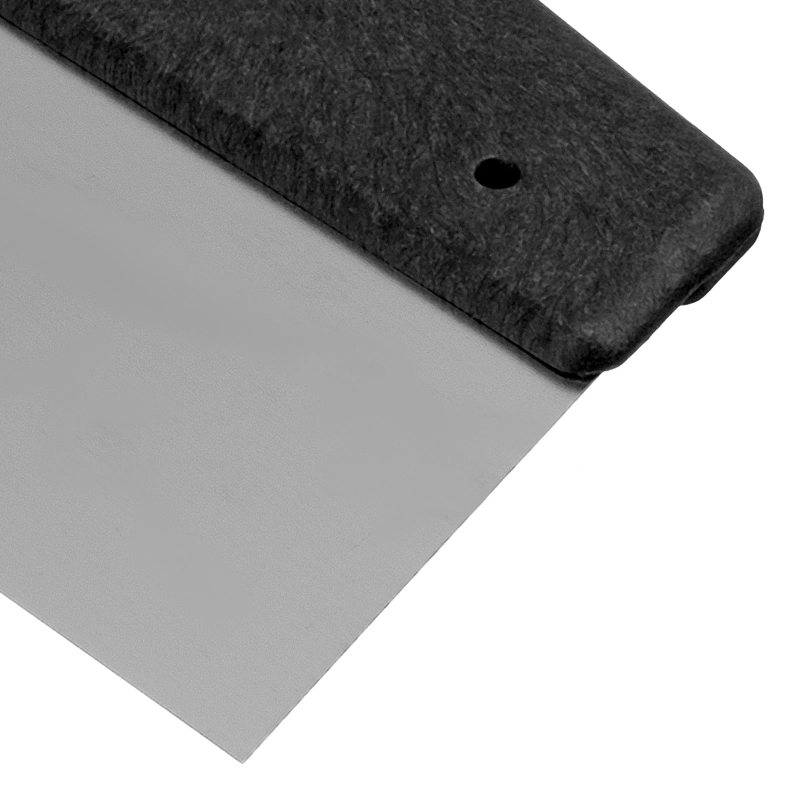 Шпатель фасадный из нержавеющей стали, 200 мм, пластмассовая ручка Сибртех (85438)