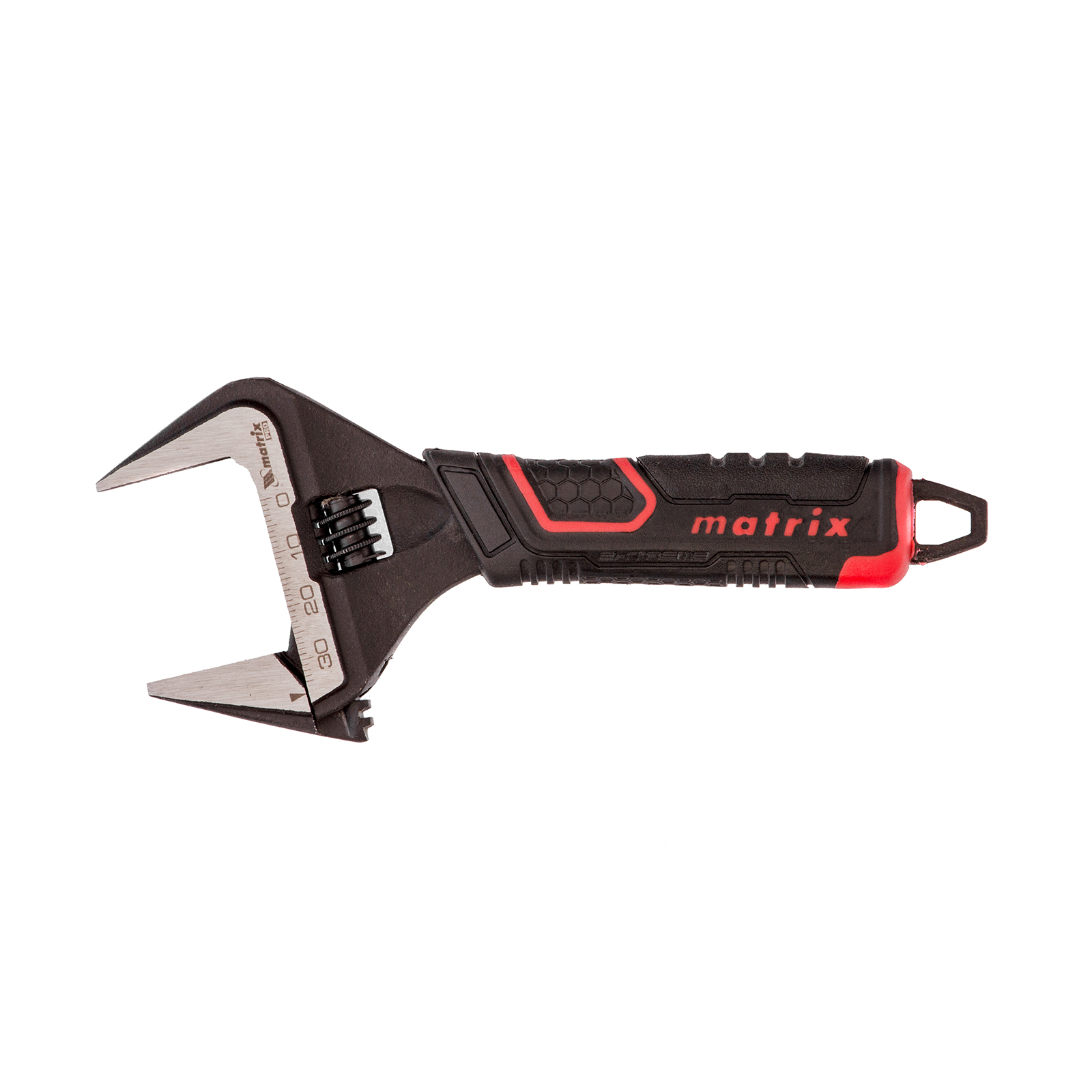 Ключ разводной, тонкие губки, фосфатированный, двухкомпонентная рукоятка, 150 мм, PRO Matrix (15576)