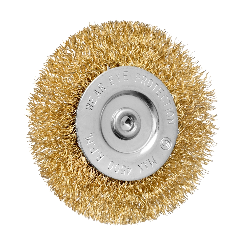 Набор щеток для дрели, 5 шт, 2 плоские, 50-75 мм, 3 "чашки", 25-50-75 мм, со шпильками Matrix (74492)