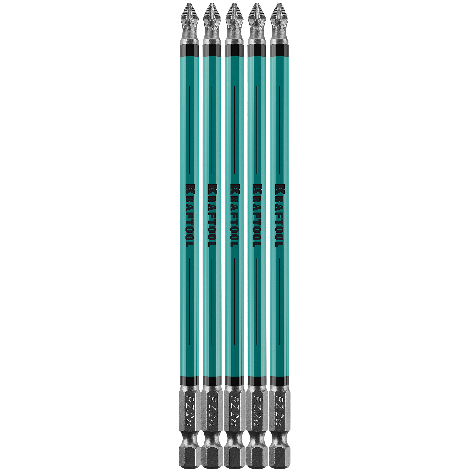 KRAFTOOL Optimum PZ2, 150 мм, 5 шт, биты (26124-2-150-5)