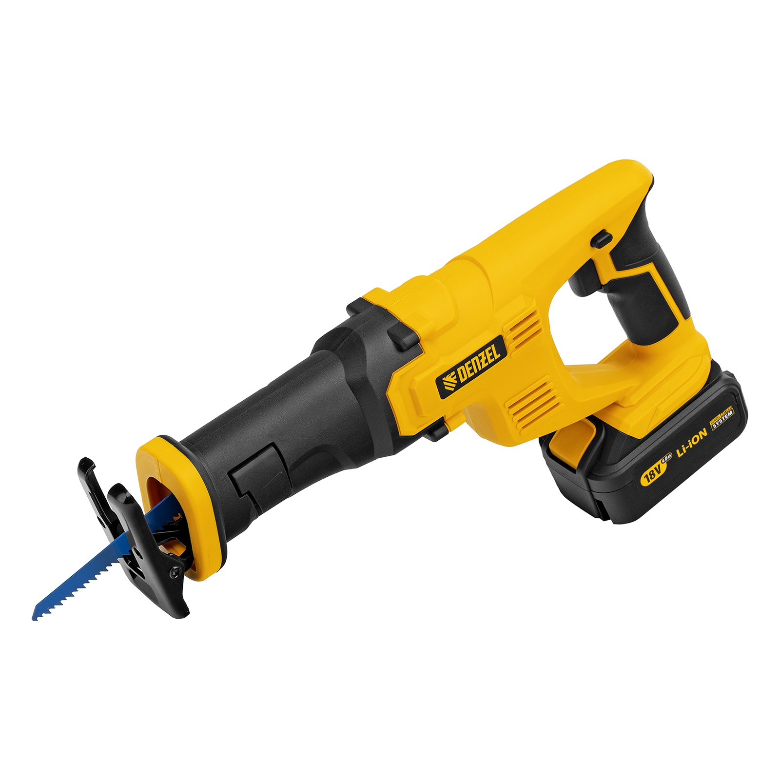 Пила сабельная аккумуляторная CRC-115, 18В Li-Ion Denzel (28465)