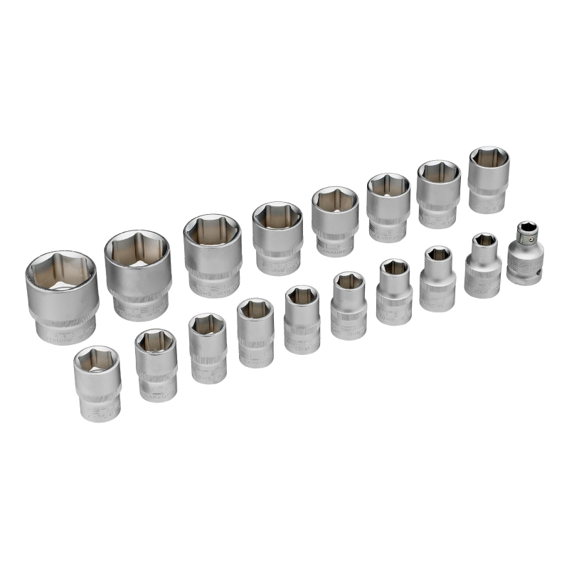 Набор инструментов, 1/2", CrV, пластиковый кейс 60 предметов Stels (14103)