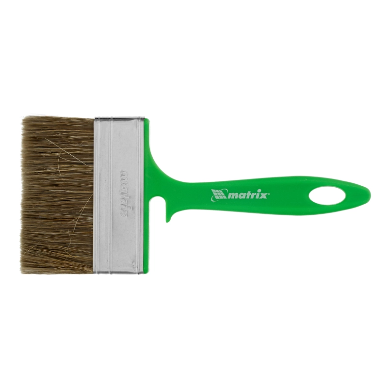 Кисть флейцевая "Работы по дереву" Color Line 100 х 12 мм Matrix (83376)