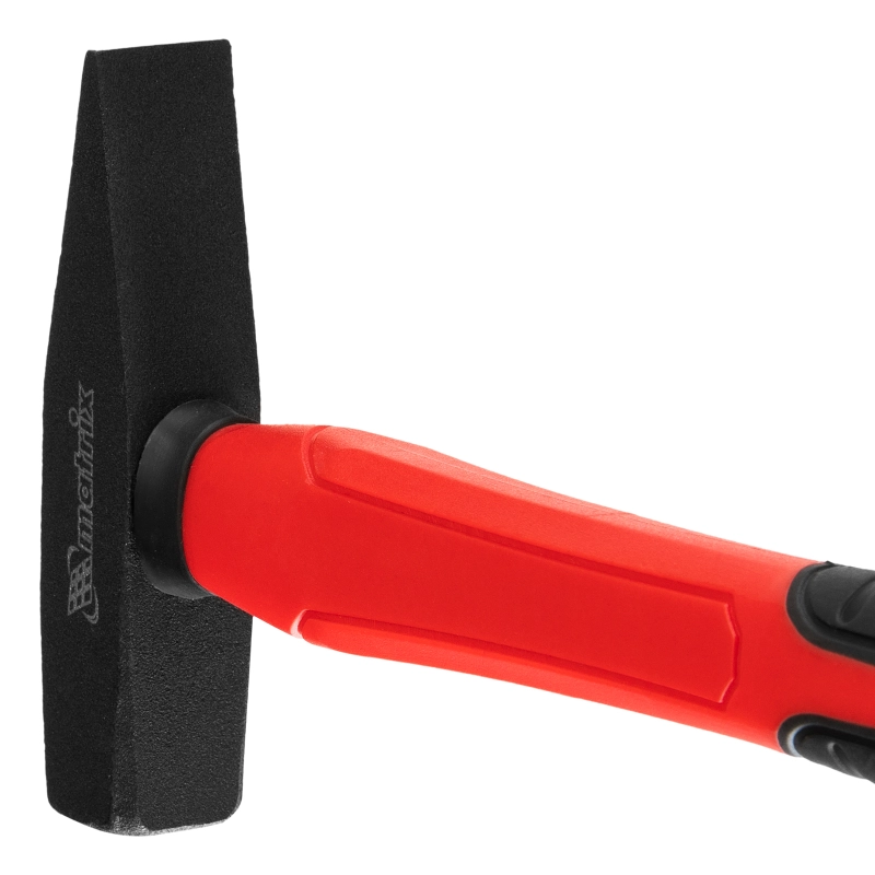 Молоток слесарный optimal, 200 г, фибергласовая обрезиненная рукоятка, квадратный боек Matrix (10366)