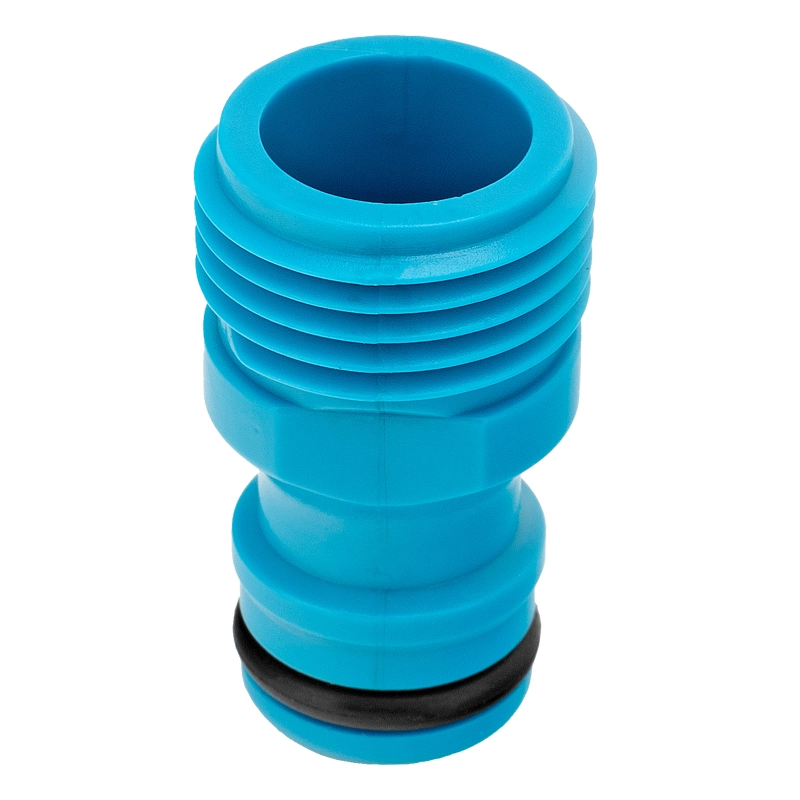 Адаптер штуцерный с внешней резьбой 1/2", LUXE Palisad (65751)