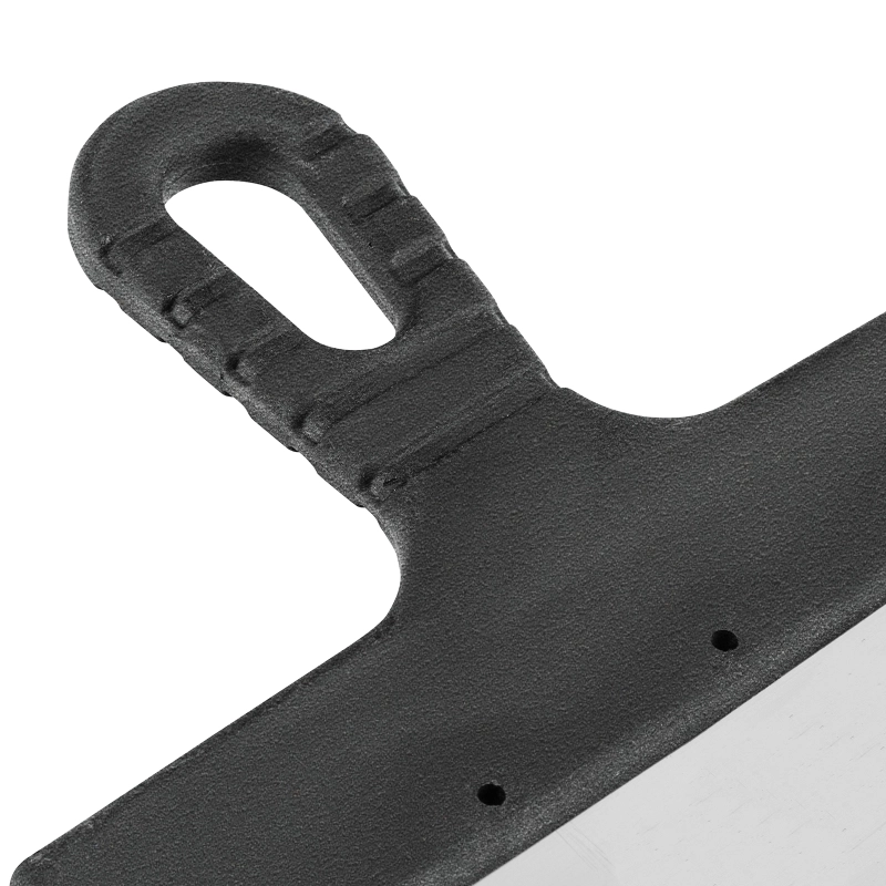 Шпатель из нержавеющей стали, 250 мм, зуб 4 х 4 мм, пластмассовая ручка Sparta (85156)