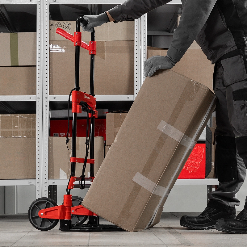 Тележка хозяйственная, складная, 2 колесная, грузоподъемность 150 кг Matrix (98208)