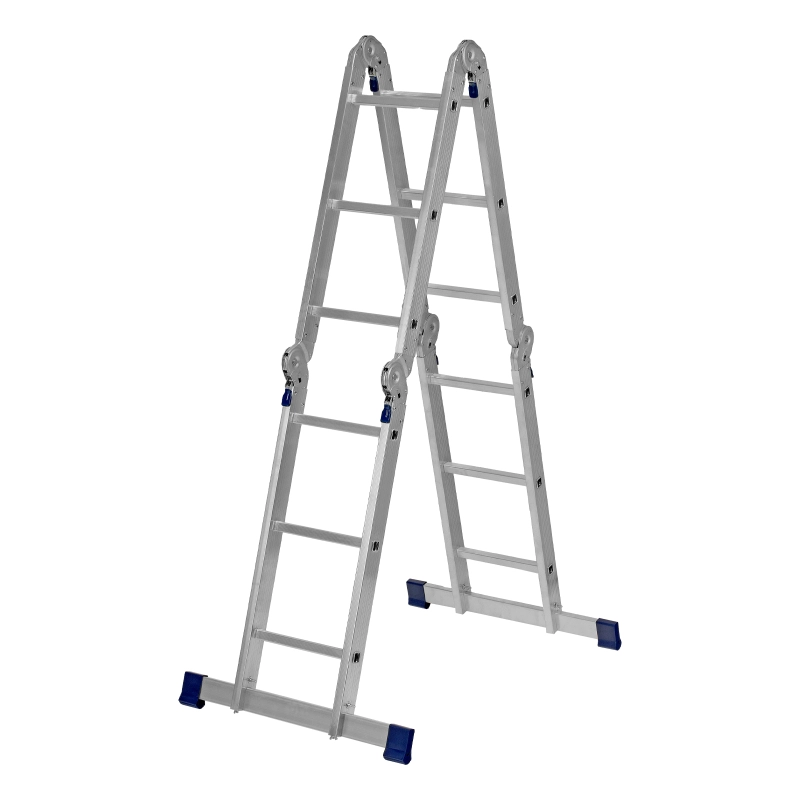 Лестница шарнирная алюминиевая, 4 х 3 ступени, Сибртех (97881)