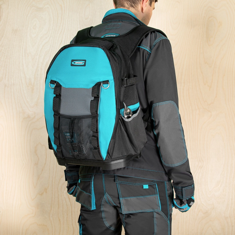 Рюкзак для инструмента Experte, 77 карманов, пластиковое дно, органайзер, 360 х 205 х 470 мм Gross (90270)