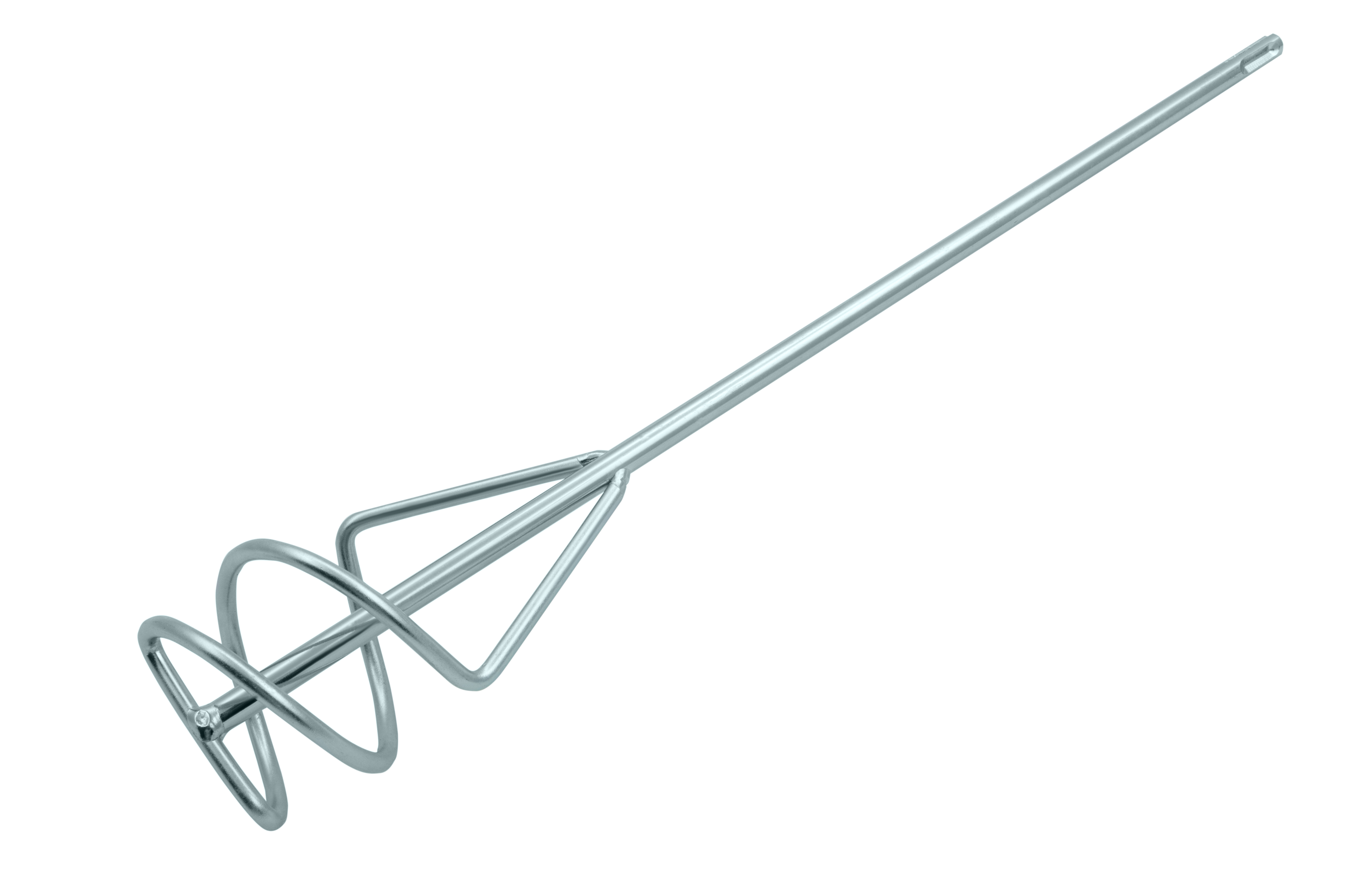 Миксер для песчано-гравийных смесей, 80 х 450 мм, оцинкованный, хвостовик SDS Plus Denzel (848267)