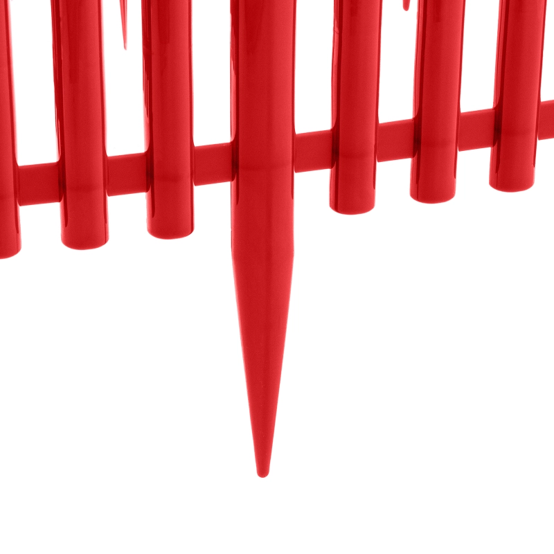 Забор декоративный "Гибкий", 24 х 300 см, коралловый, Palisad (65018)