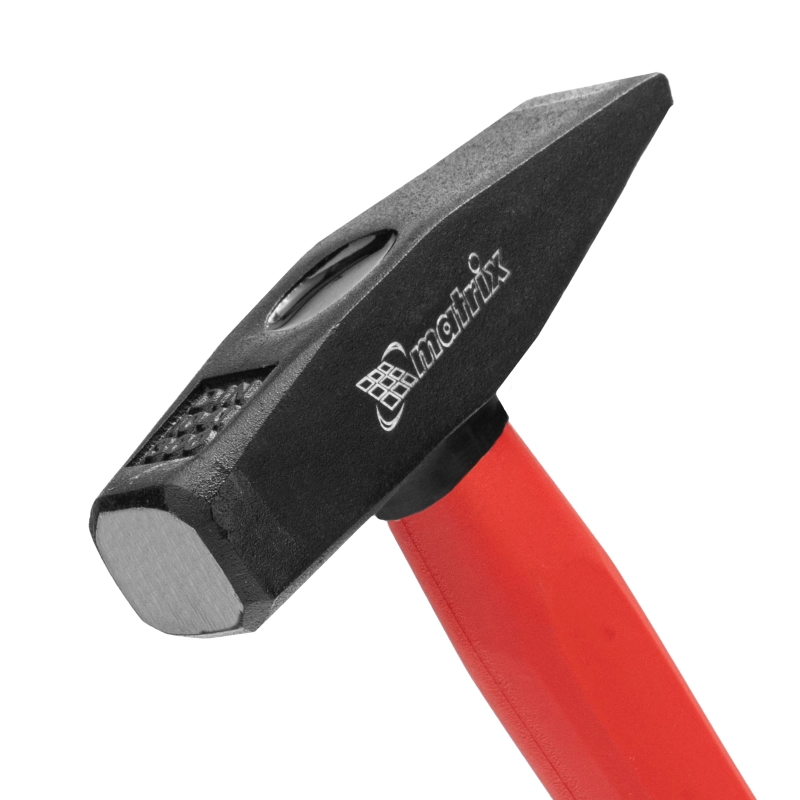 Молоток слесарный, 300 г, фибергласовая обрезиненная рукоятка Matrix (10320)