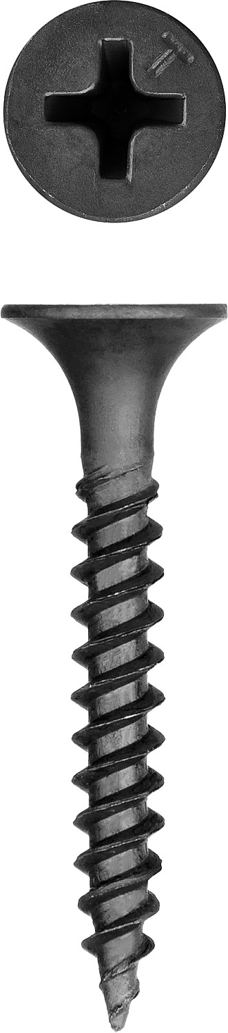 KRAFTOOL СГМ, 30 х 3.5 мм, фосфатированное покрытие, 6500 шт, саморез гипсокартон-металл (3001-30)