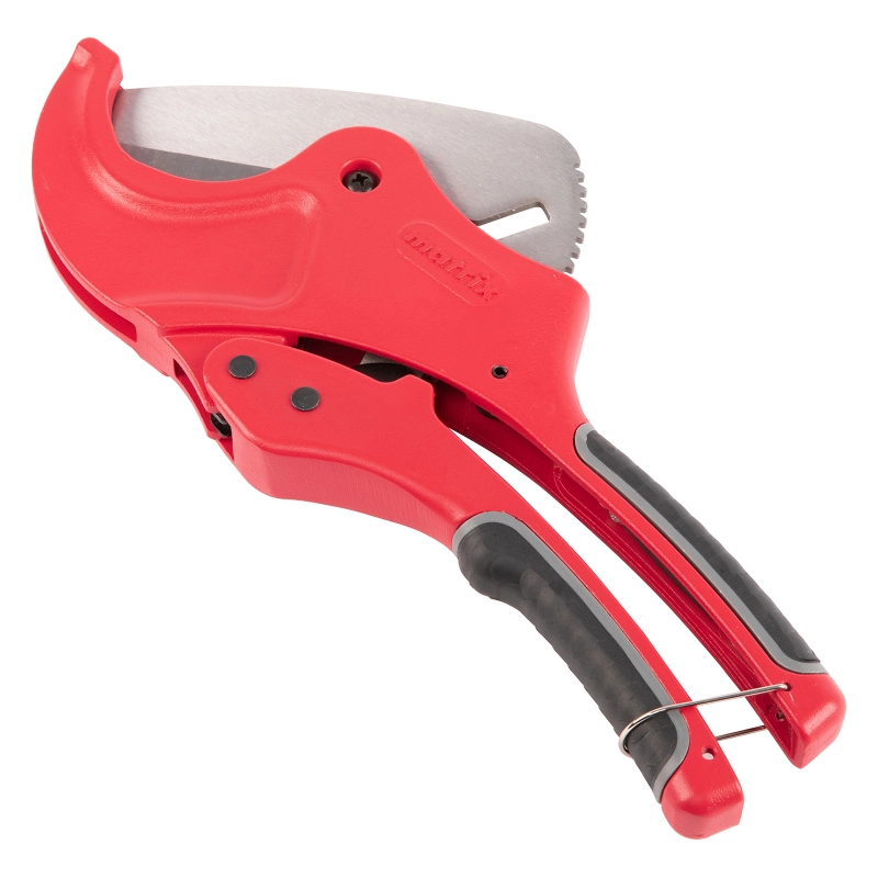 Ножницы для резки изделий из ПВХ, D до 63 мм, лезвие из нерж. стали, автоматич. Matrix (78419)