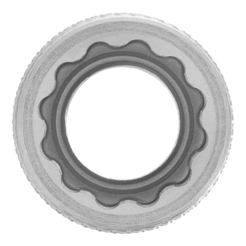 Головка торцевая, 14 мм, двенадцатигранная, CrV, под квадрат 1/2, хромированная Stels (13659)