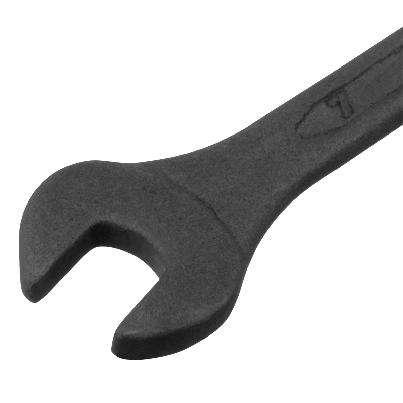 Ключ комбинированый, 7 мм, CrV, фосфатированный Сибртех (14902)