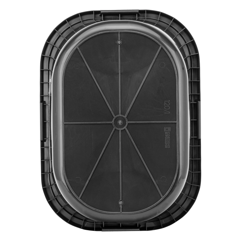 Таз строительный прямоугольный универсальный, 120л, ударопрочный Matrix (81476)