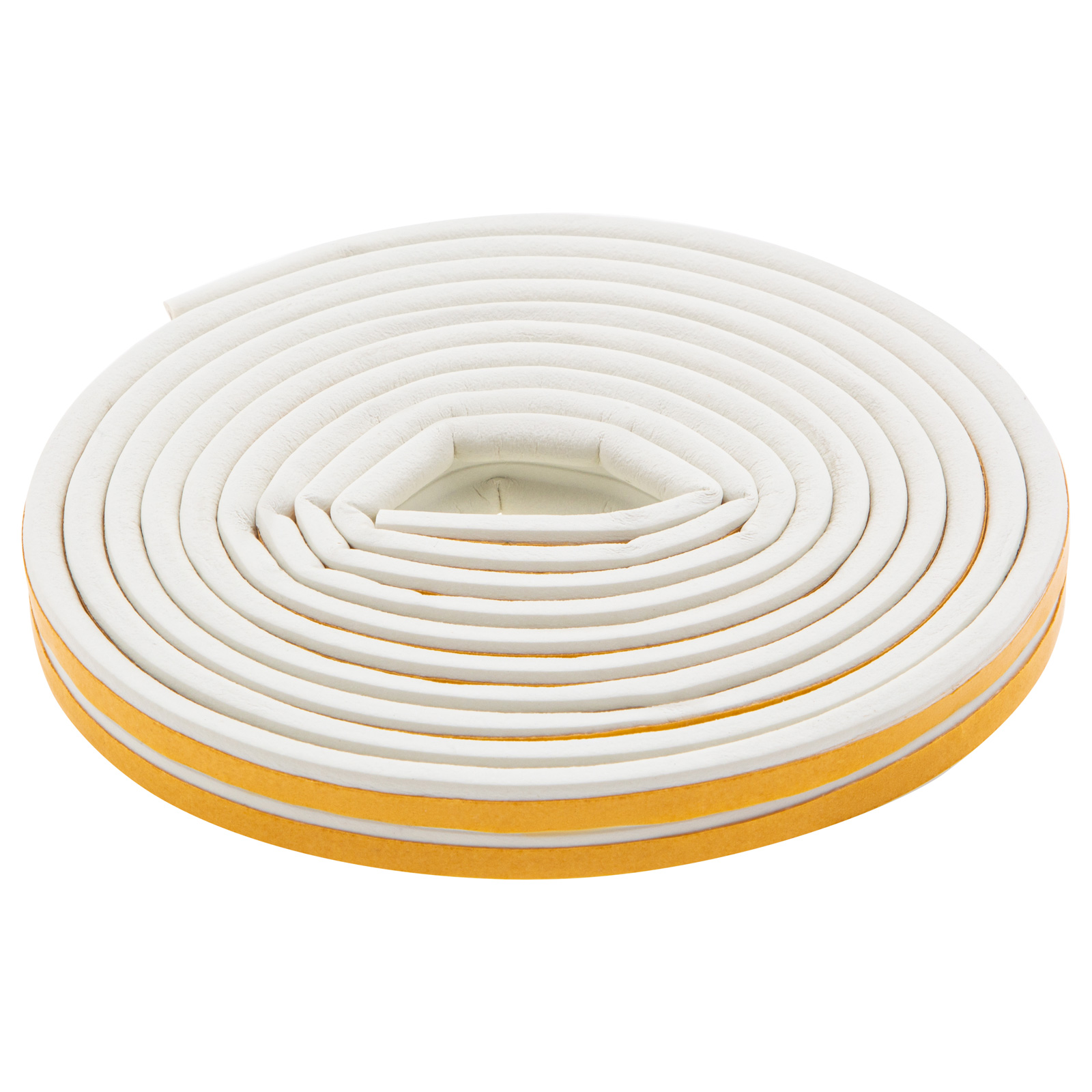 Уплотнитель резиновый, 6 м, профиль "P", белый Сибртех (88913)