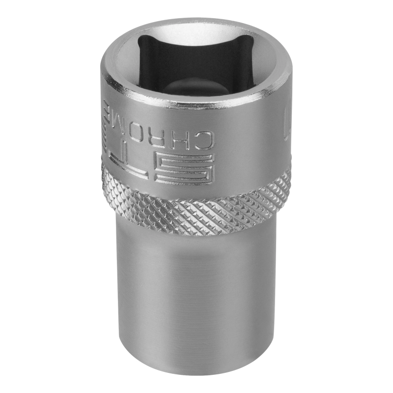 Головка торцевая, 13 мм, шестигранная, CrV, под квадрат 1/2 Stels (13824)