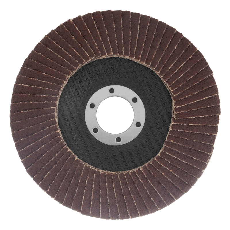 Круг лепестковый торцевой КЛТ-1, зернистость Р40(40Н) 125 х 22.2 мм, "БАЗ" (74004)