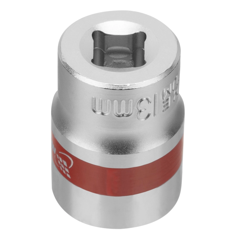 Набор торцевых головок 1/4", 6 гранные, CrV, 4-13мм, 10 штук Matrix (13559)